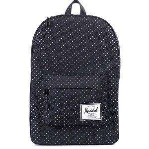 Herschel Black & White Polka Dot Backpack